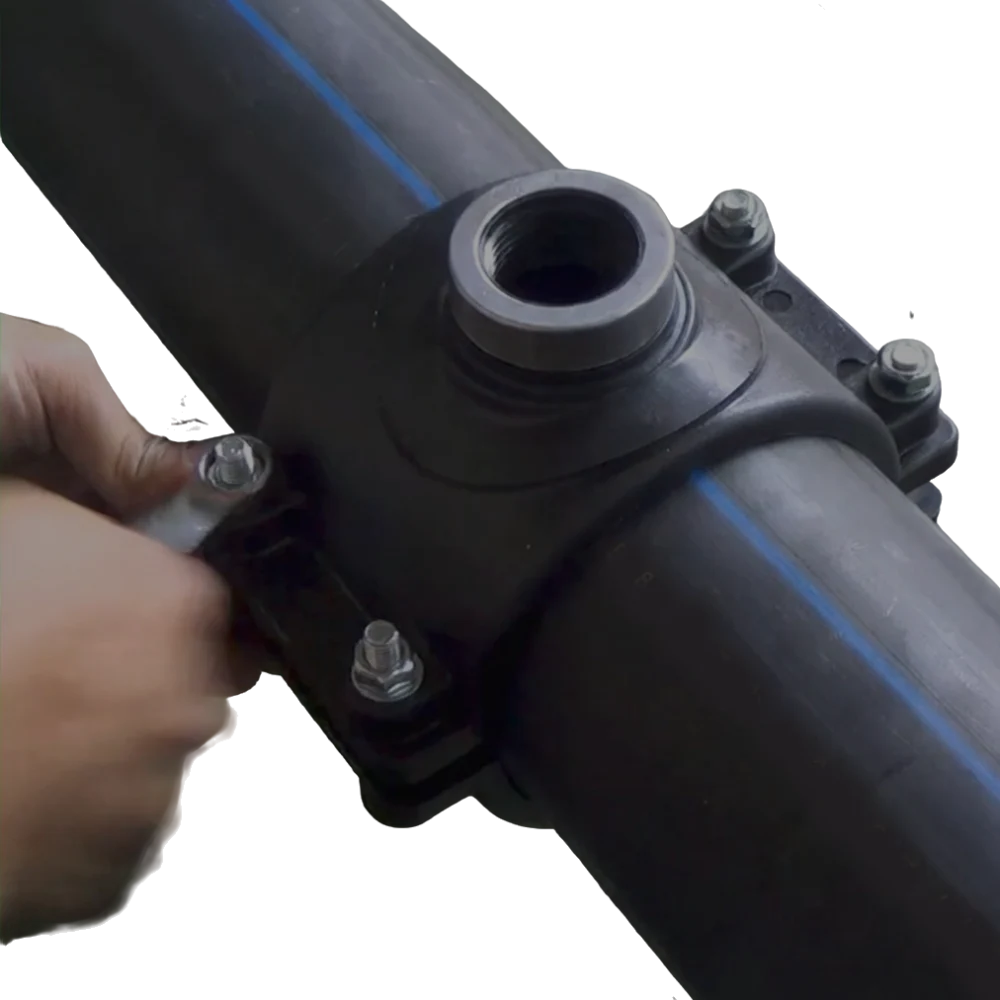 Aanboorzadel 50/63mm - 1/2 of 3/4" binnenschroefdraad