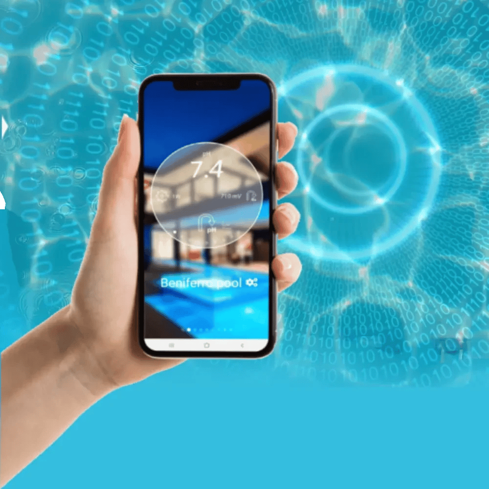 WiFiPOOL UNO-P RX Chloor doseerpomp - complete installatiekit - zwembad tot 150m³