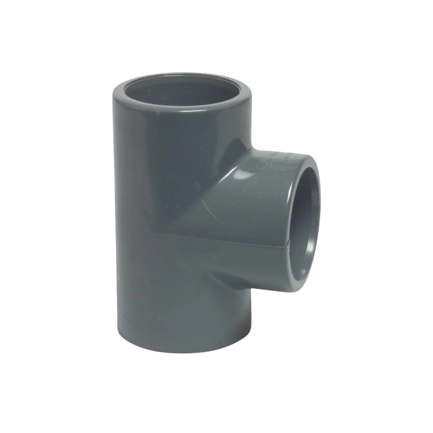 PVC-U T-koppeling 50mm 16bar drukbuis zwembadcirculatie doseerbypass