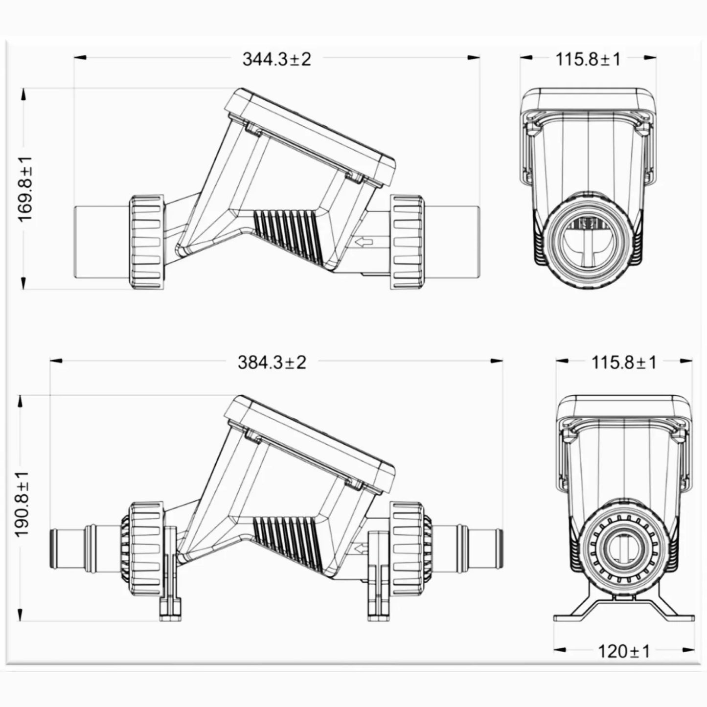 Zoutelectrolyse toestel SR - zwembad tot 150 m³