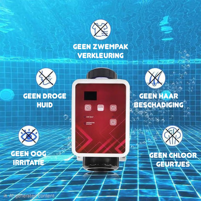Zoutelectrolyse toestel SR - zwembad tot 150 m³