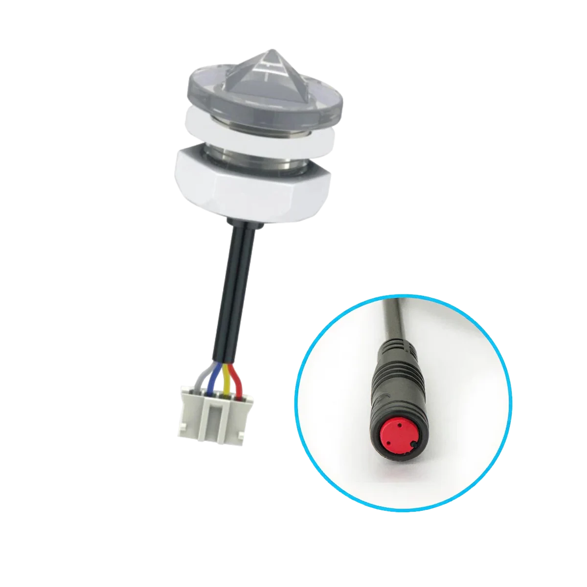Infrarood niveau detector voor diverse toepassingen - 2.0m kabel - 3 draadsaansluiting