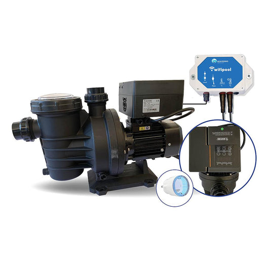 Zwembadpomp 19200l/u 750 watt filterpomp circulatie zwembadwater 16 Zwembadpomp 19200l/u 750 watt filterpomp circulatie zwembadwater 16