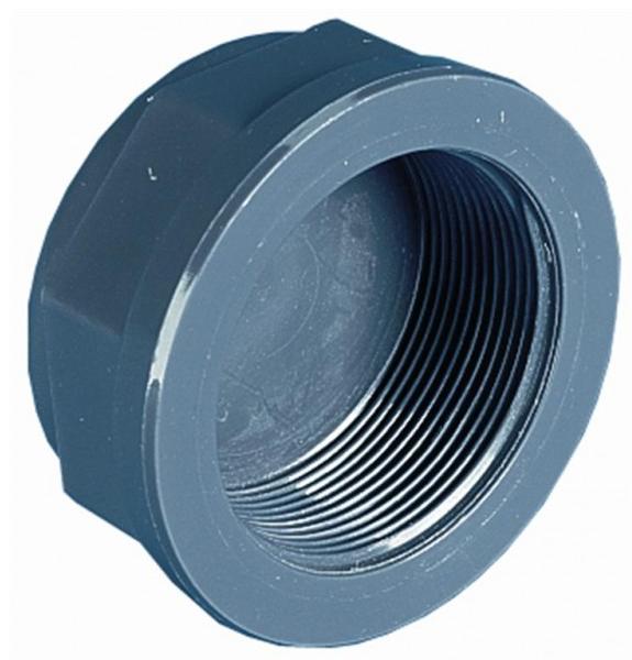 Dop met 1 1/4 inch binnendraad voor afsluiten EPDM zonneverwarming