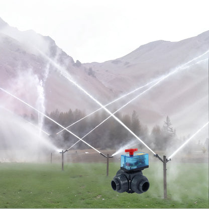 WIFI Automatische 3-weg kraan 50 mm voor zonneregeling - type Peraqua