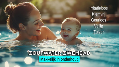 Zoutelektrolyse HS zelfbouw kit met pH en RX regeling